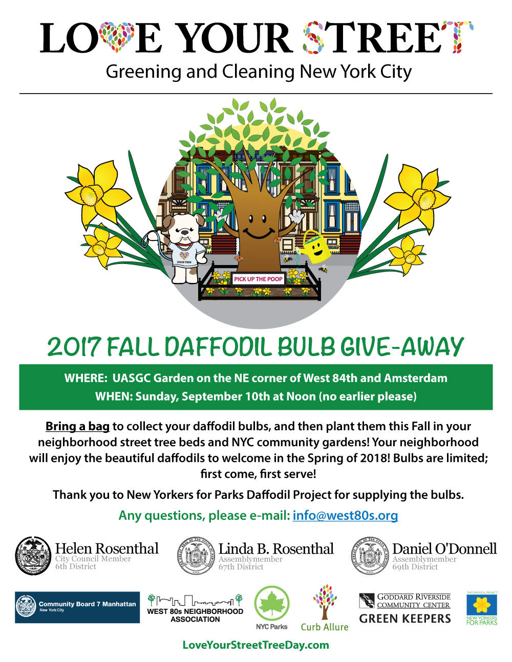 Fall Daffodil Bulb Giveaway